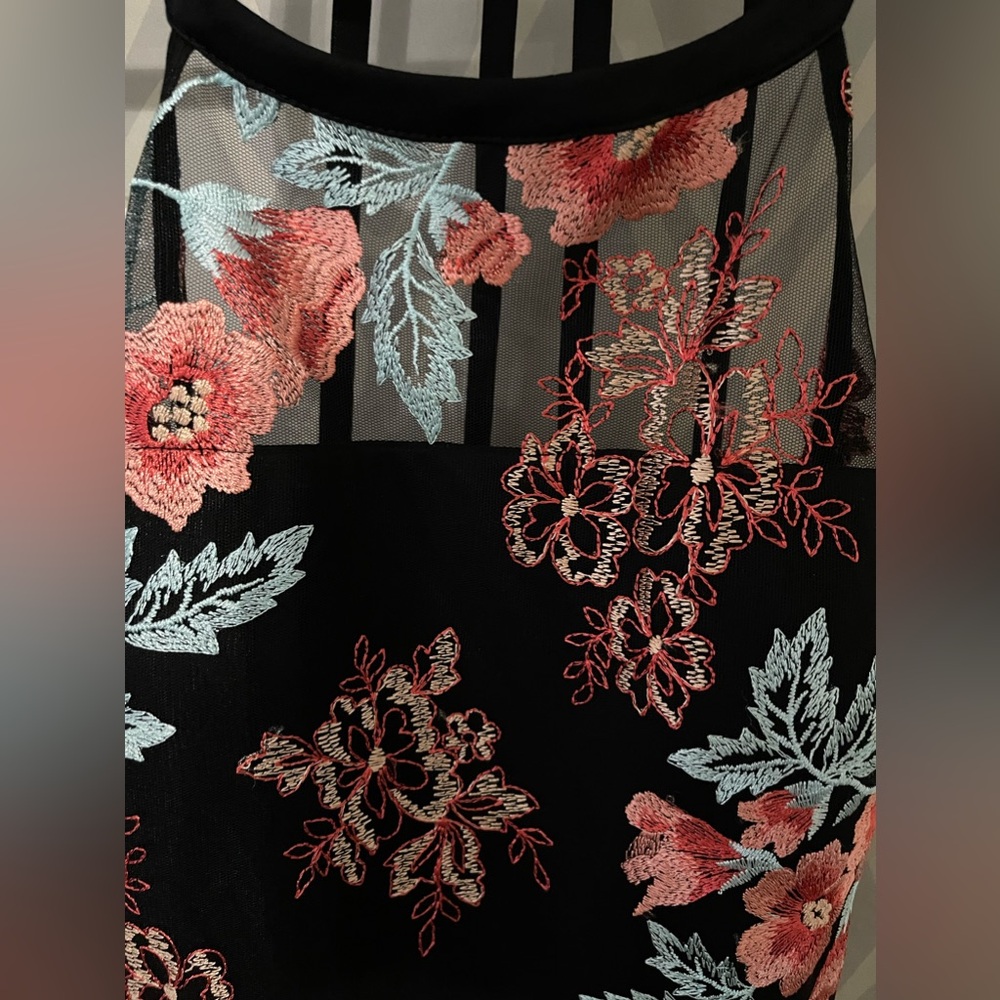 Guess embroidered dress